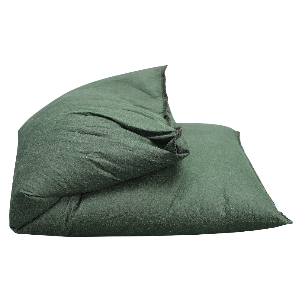 Flood Barrier Bag - Wasseraktivierte Hochwasserschutzbarrieren aus Vliesstoff, wiederverwendbare grüne