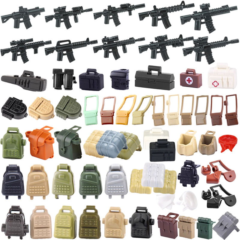 Medicine Cabinet Lock - Militär Figur Waffen Zubehör Baustein Soldat