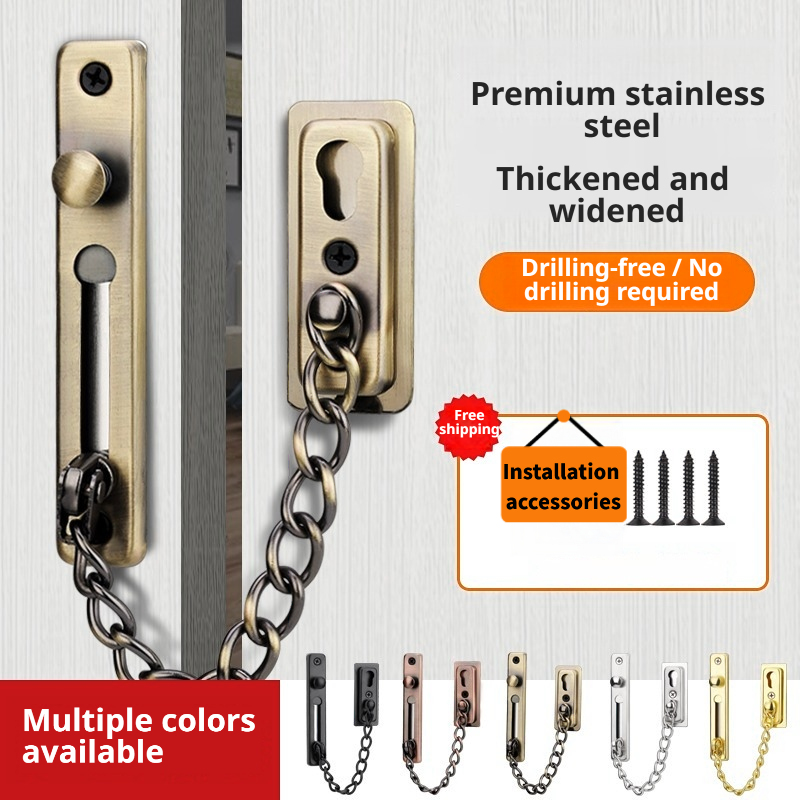 Robuster, polierter Druckversc – Security Chain Door Bewertung und Preis
