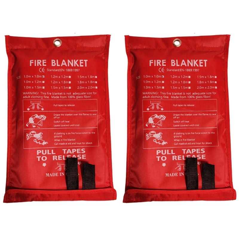 Aktionsangebot: 2 Stück Notfal – Fire Blanket Kitchen Bewertung und Preis