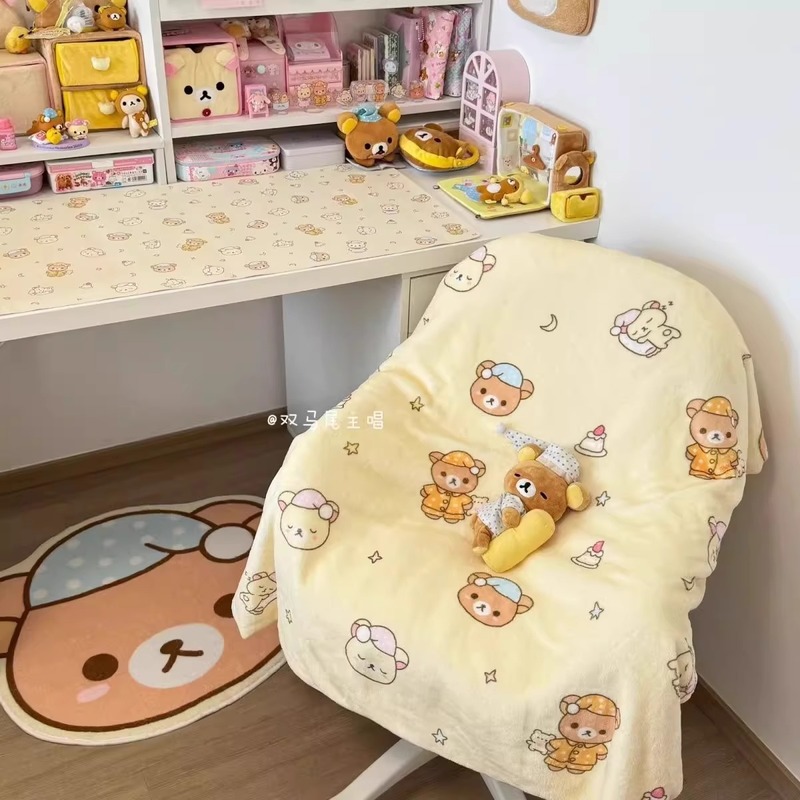 Cartoon Rilakkuma Flanell-Deck – Fire Blanket Kitchen Bewertung und Preis