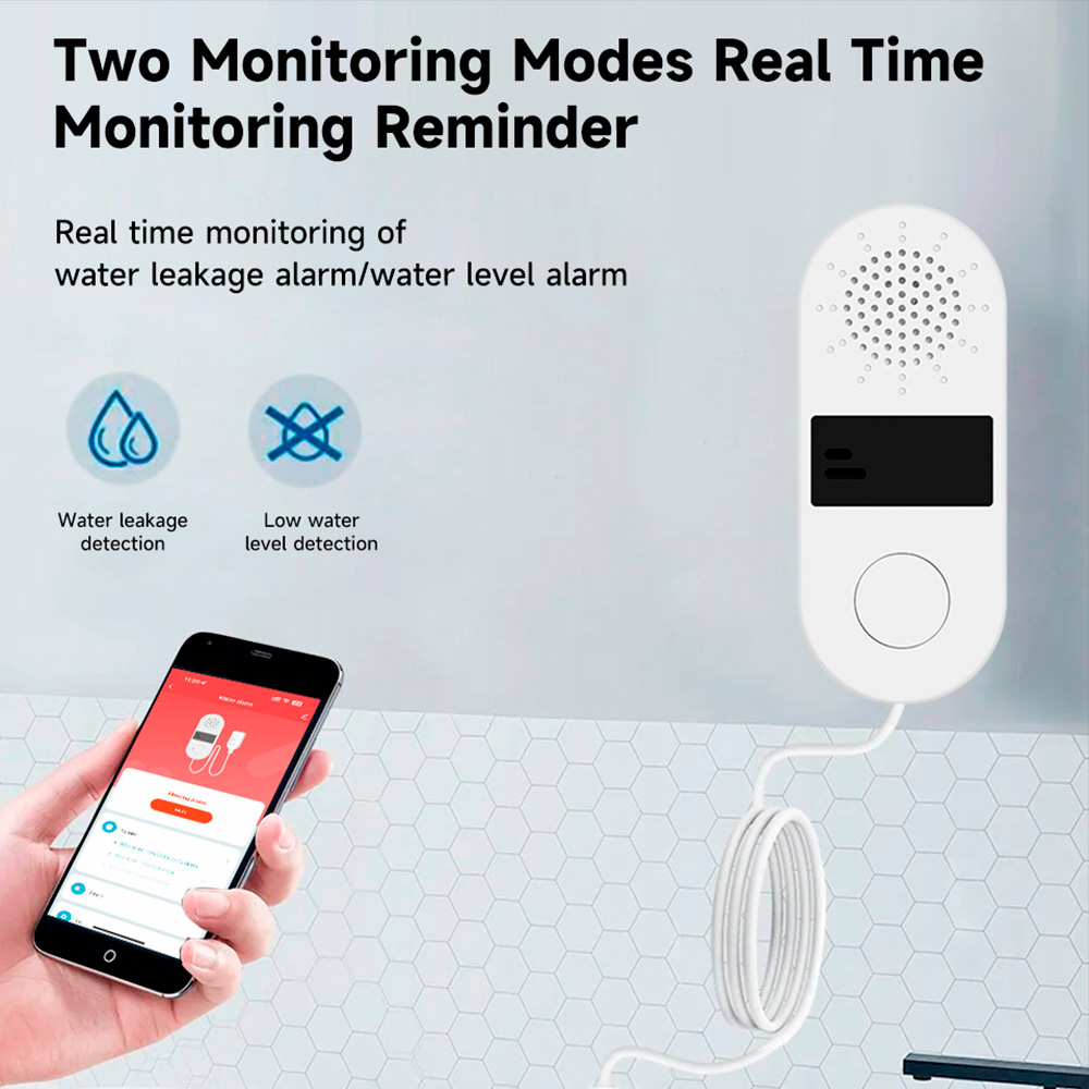 Tuya Wifi Wasser leck detektor – Water Alarm Sensor Bewertung und Preis