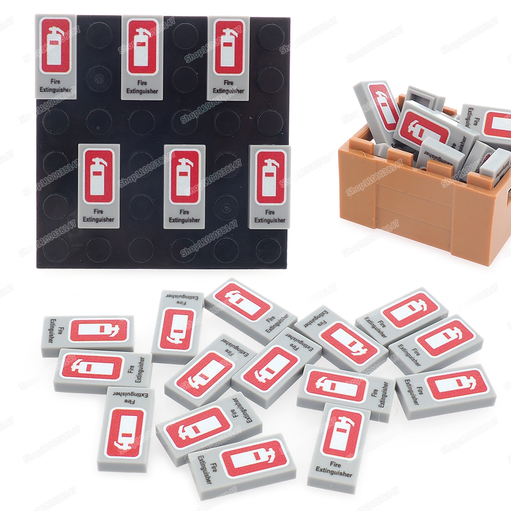 Feuerlöscher-Muster Bedruckte  – Fire Extinguisher Small Bewertung und Preis