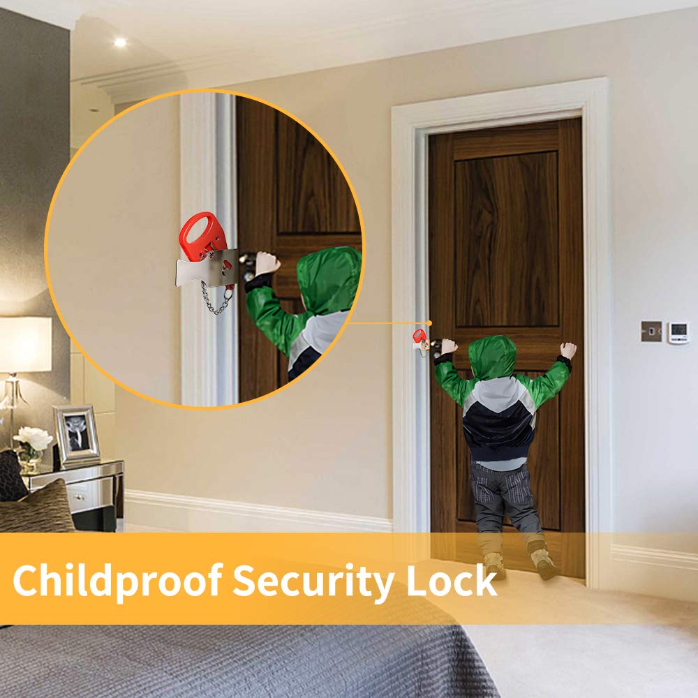 KAK Tragbares Türschloss, schl – Security Chain Door Bewertung und Preis