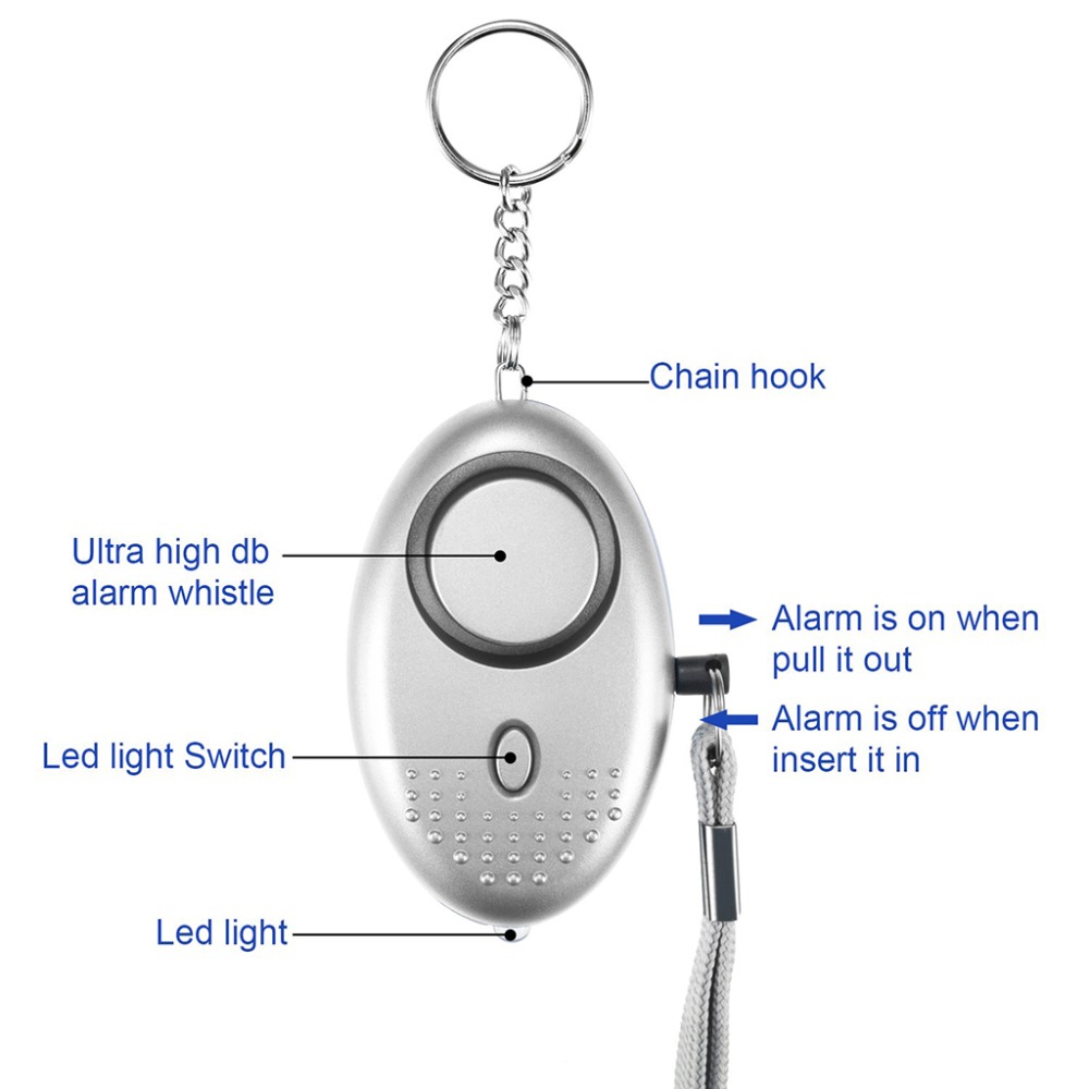 130dB Selbstverteidigung Alarm – Personal Alarm Keychain Bewertung und Preis