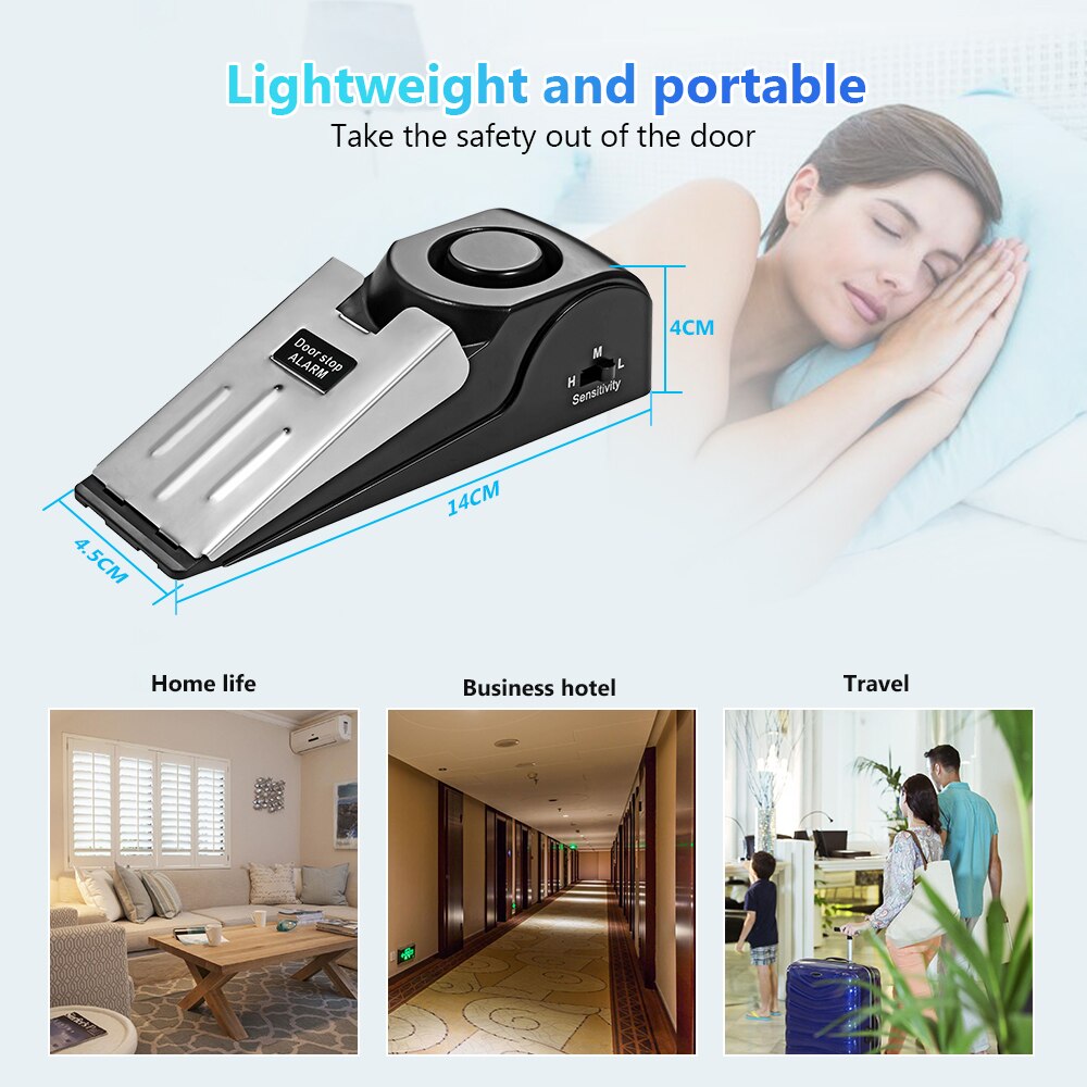Kabelloses Türstopper-Alarmsys – Door Stop Alarm Bewertung und Preis