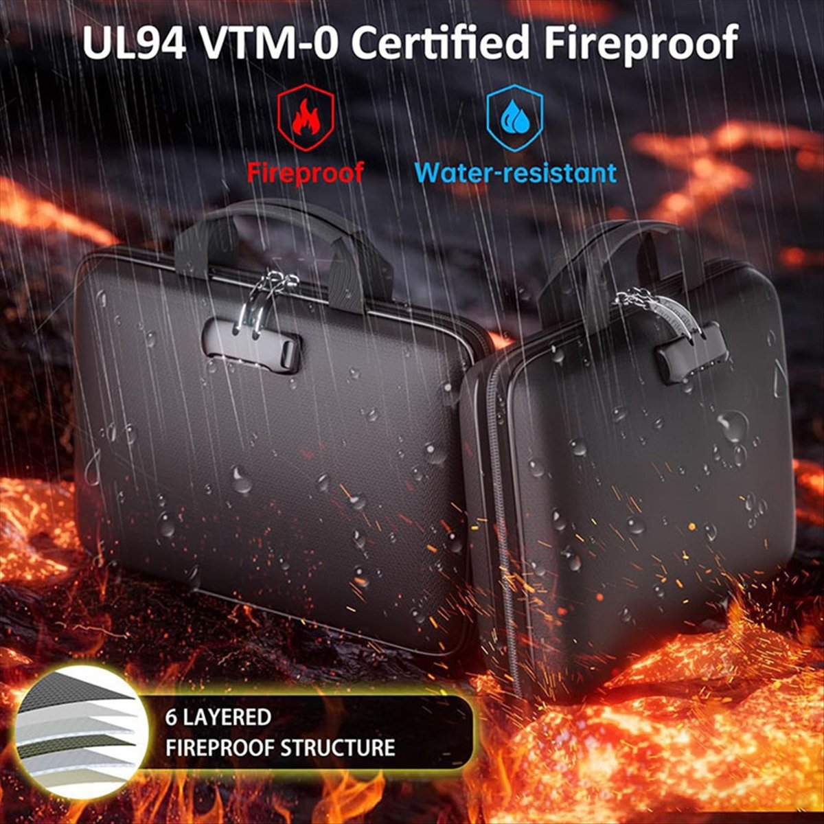 Feuerfeste Dokumenten-Organize – Fire Safe Document Bewertung und Preis