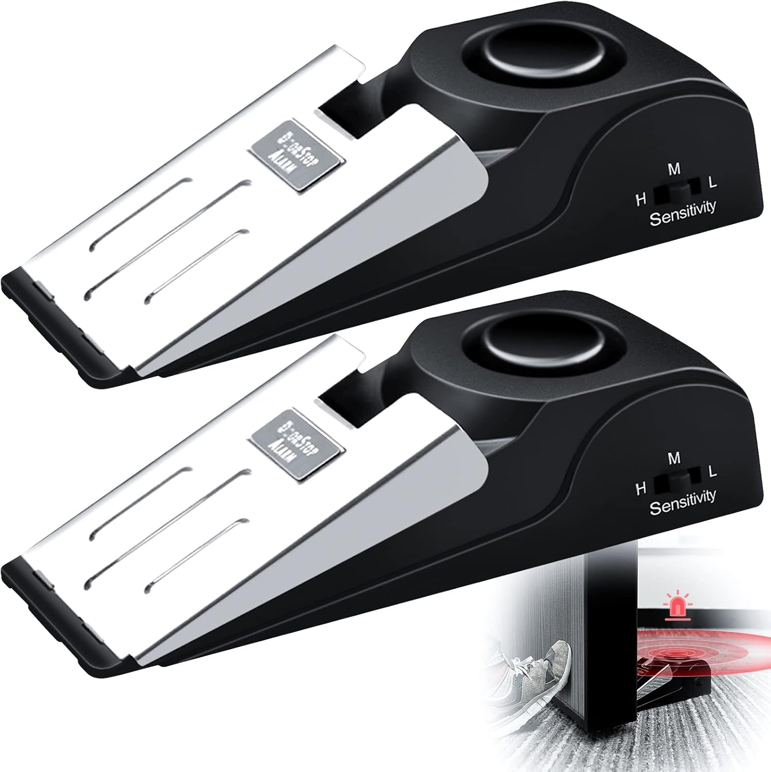 1/2 Stücke Tragbare Reise 120  – Door Stop Alarm Bewertung und Preis